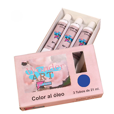 [6250027] Caja 3 tubos 21 ml óleo nº 27 azul cobalto