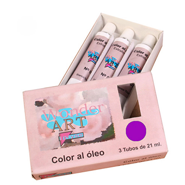 [6250056] Caja 3 tubos 21 ml óleo nº 56 violeta
