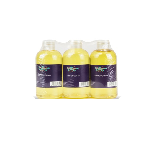 [6300021] Pack 3 frascos 125 ml aceite de lino