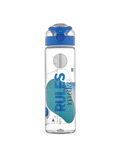 [0950001] Botella de Tritan con asa de 630 ml Rules Make