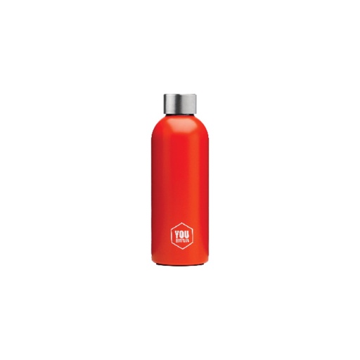 [0955005] Botella de Acero Inoxidable de 500 ml Roja