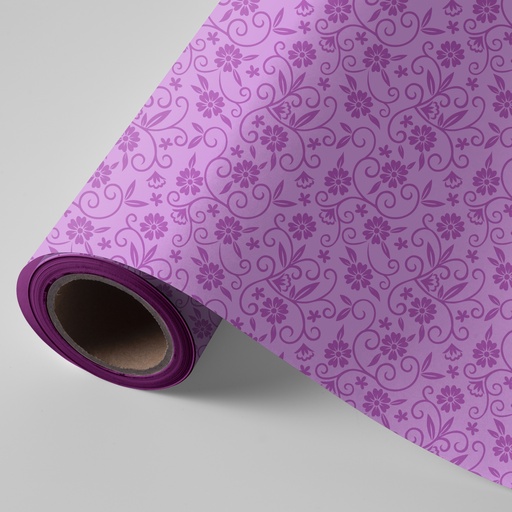 [3150105V] Bobina 31 cm 2 kg flores lilas
