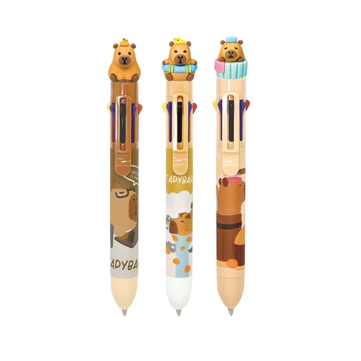 [8500043-82314] Boligrafo Capybara 8 en 1